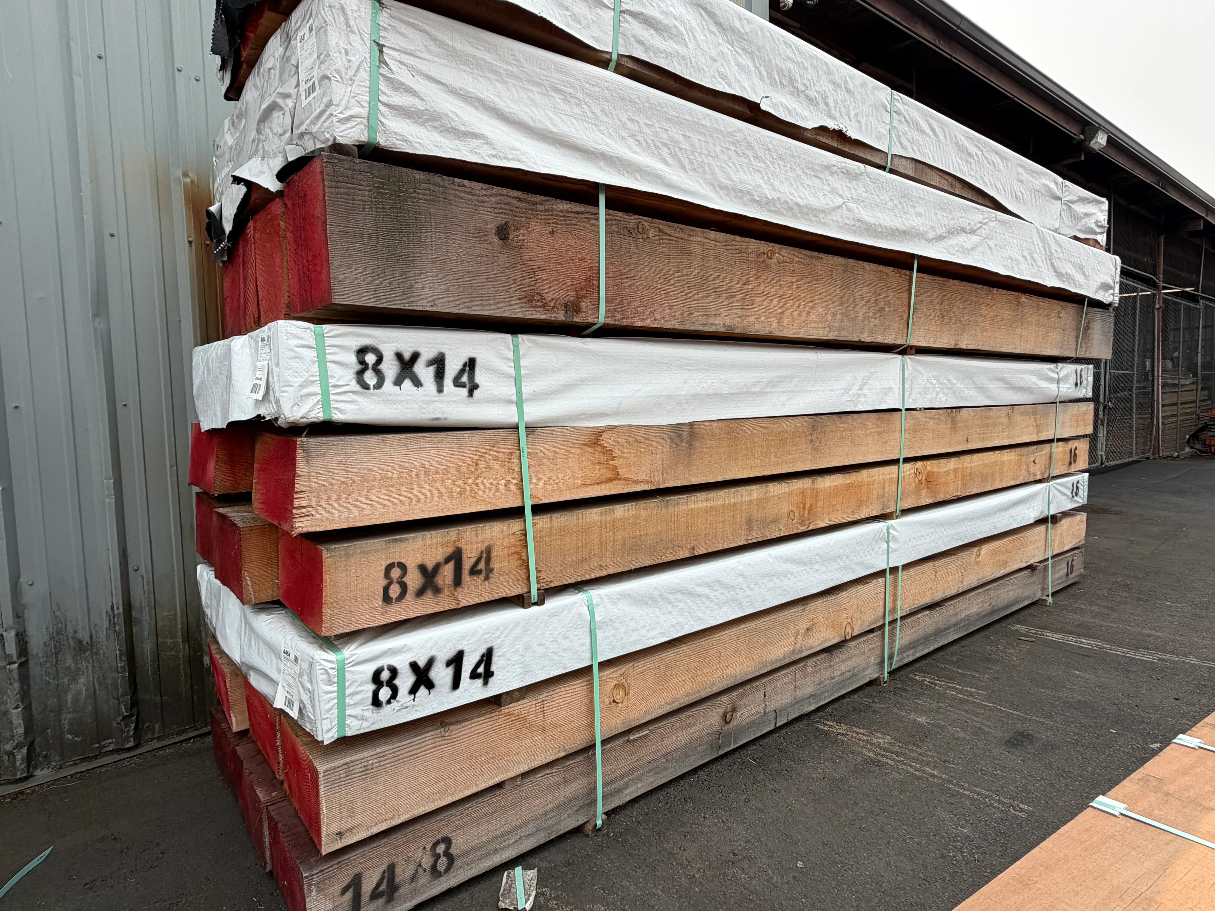 Douglas Fir 8x14 Timber