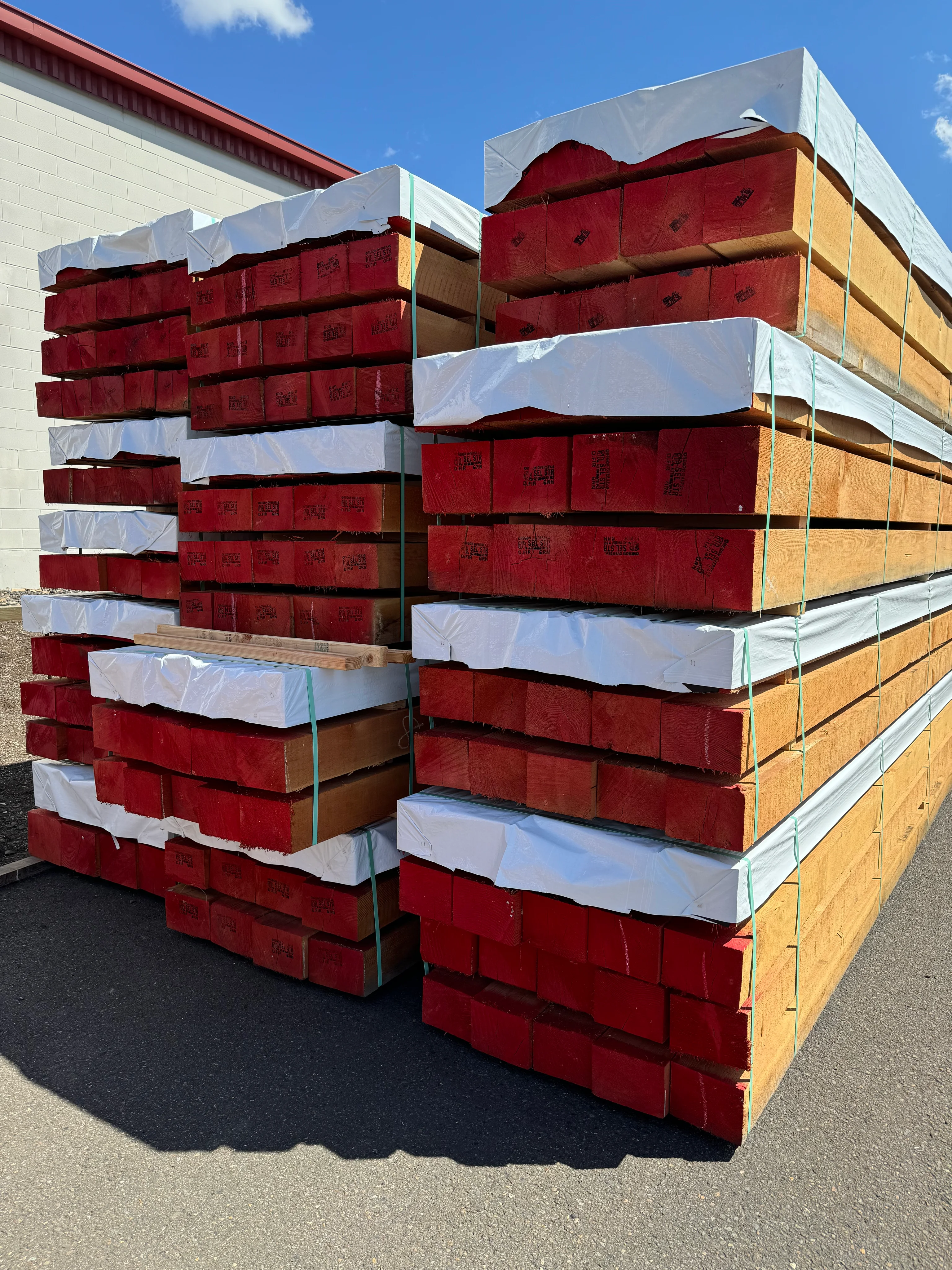 Douglas Fir 10x10 Timber