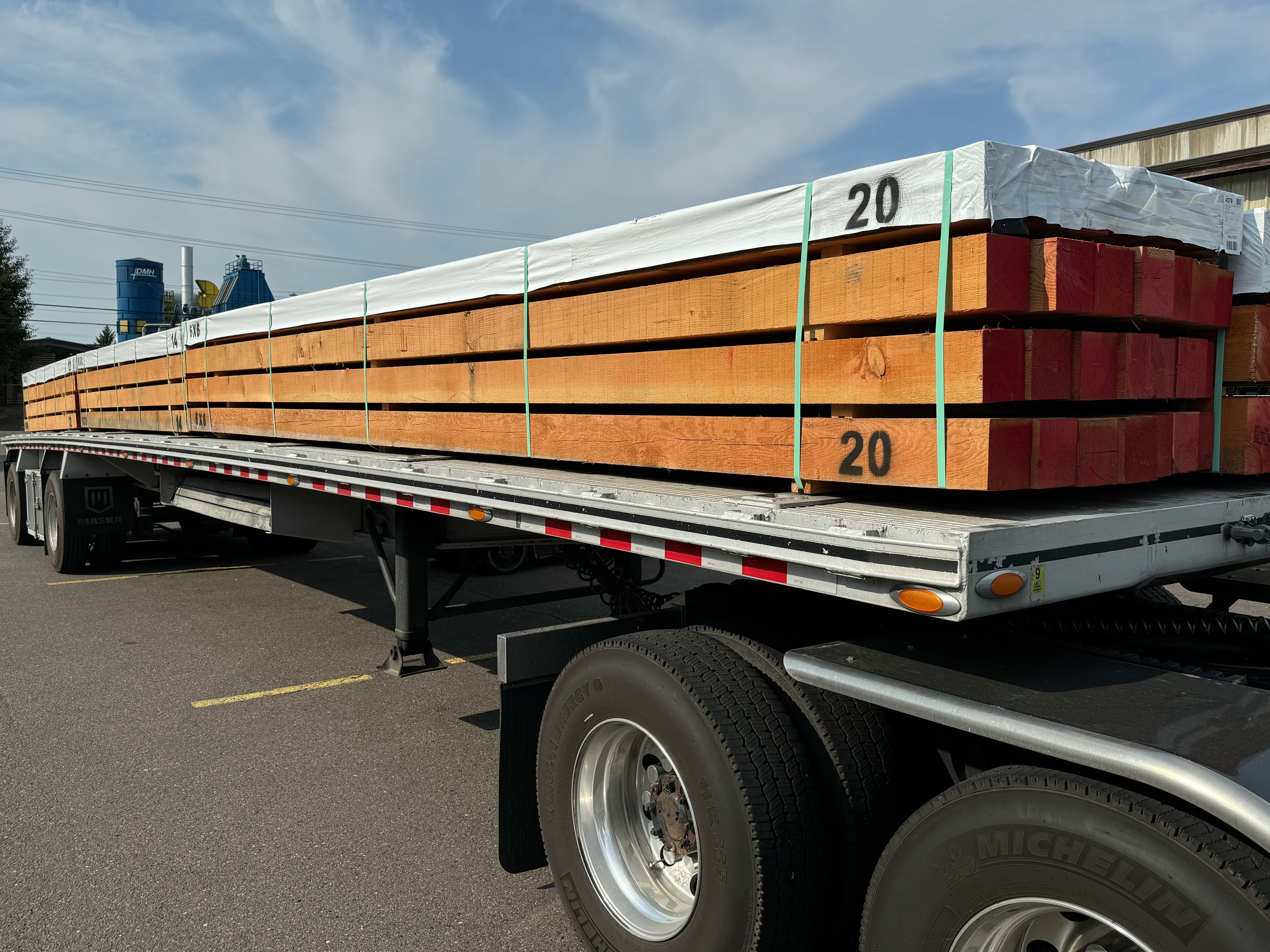 Douglas Fir 8x8 Timber