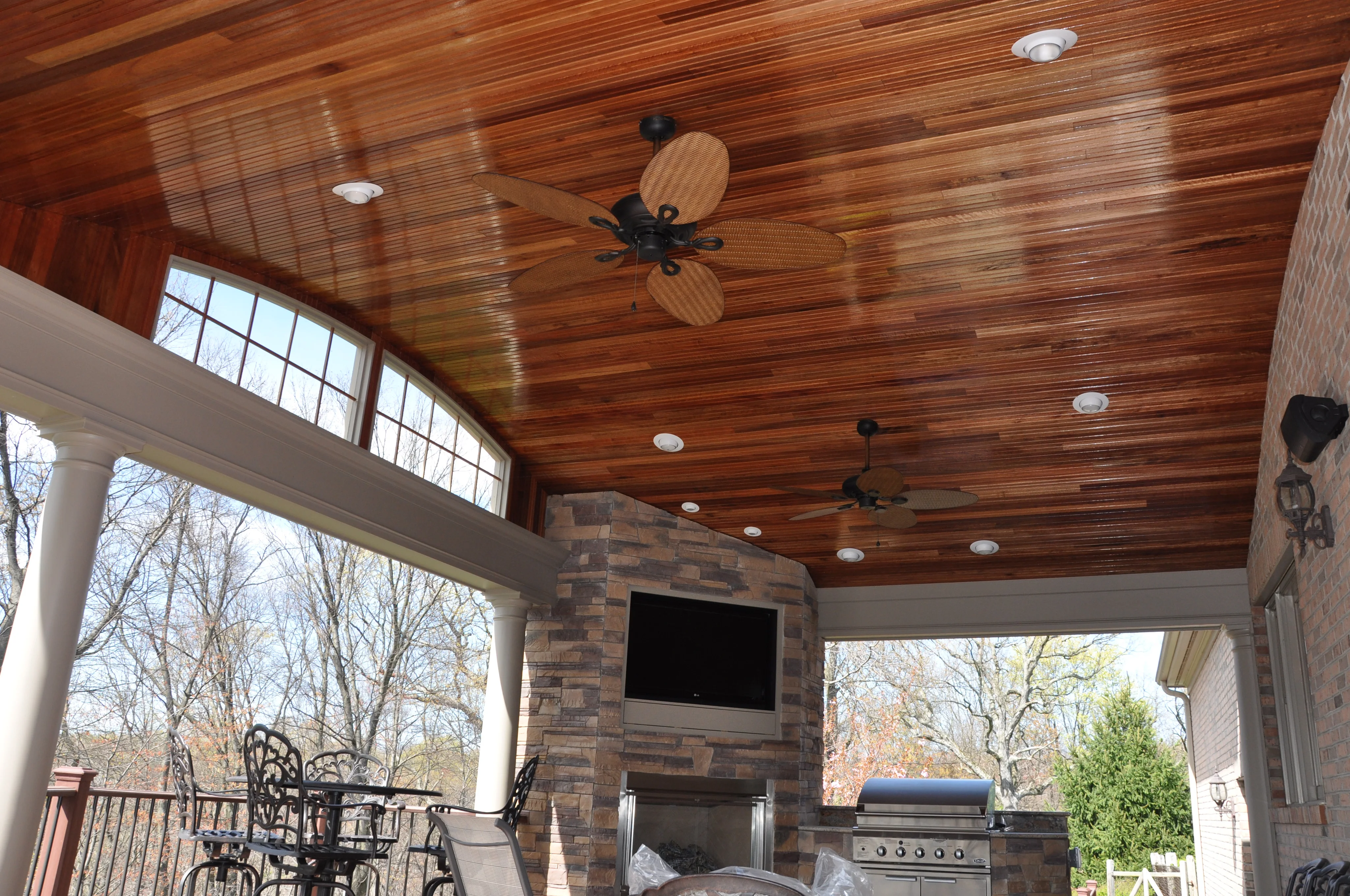 Kempas decking