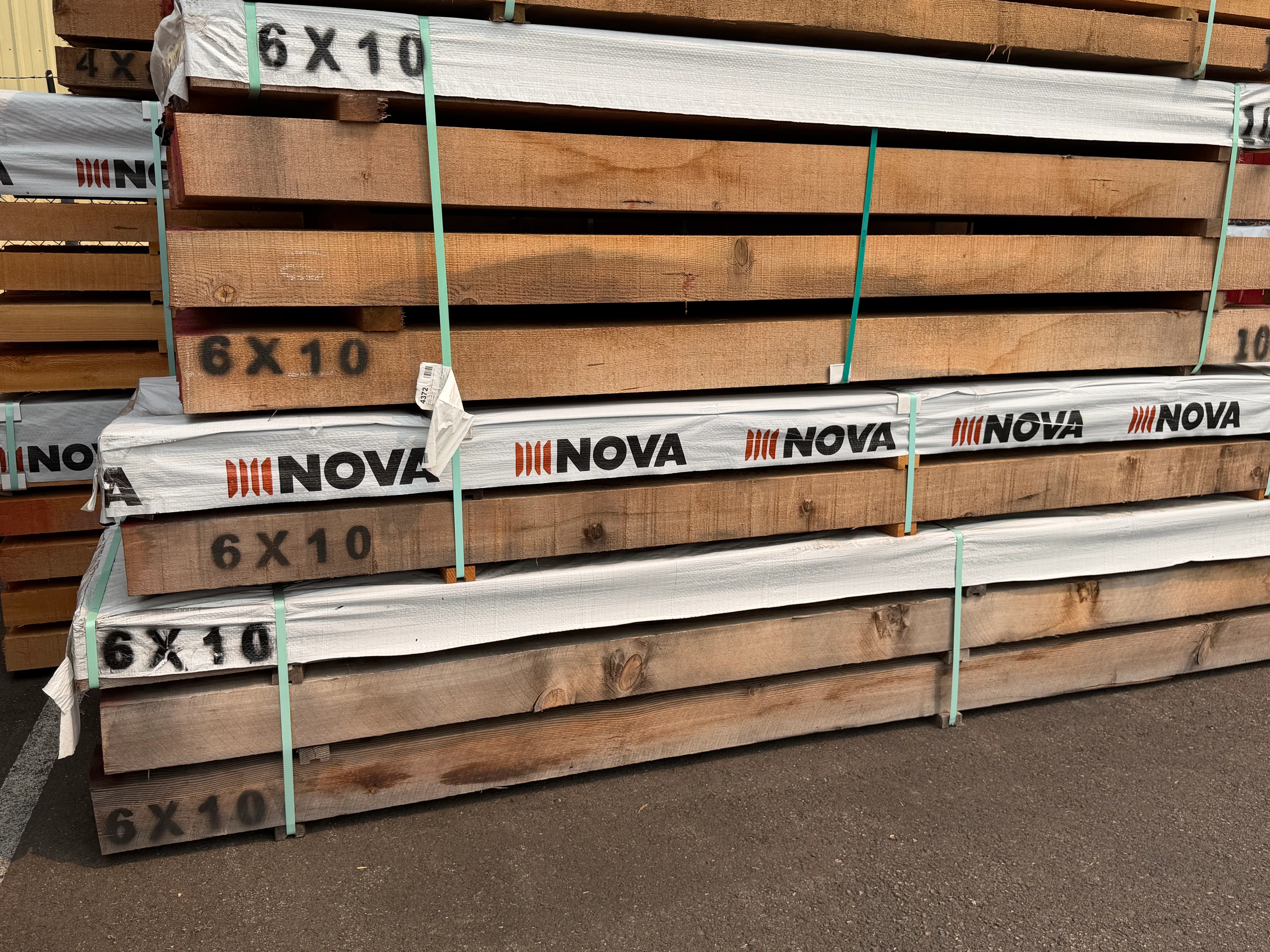 Douglas Fir 6x10 Timber