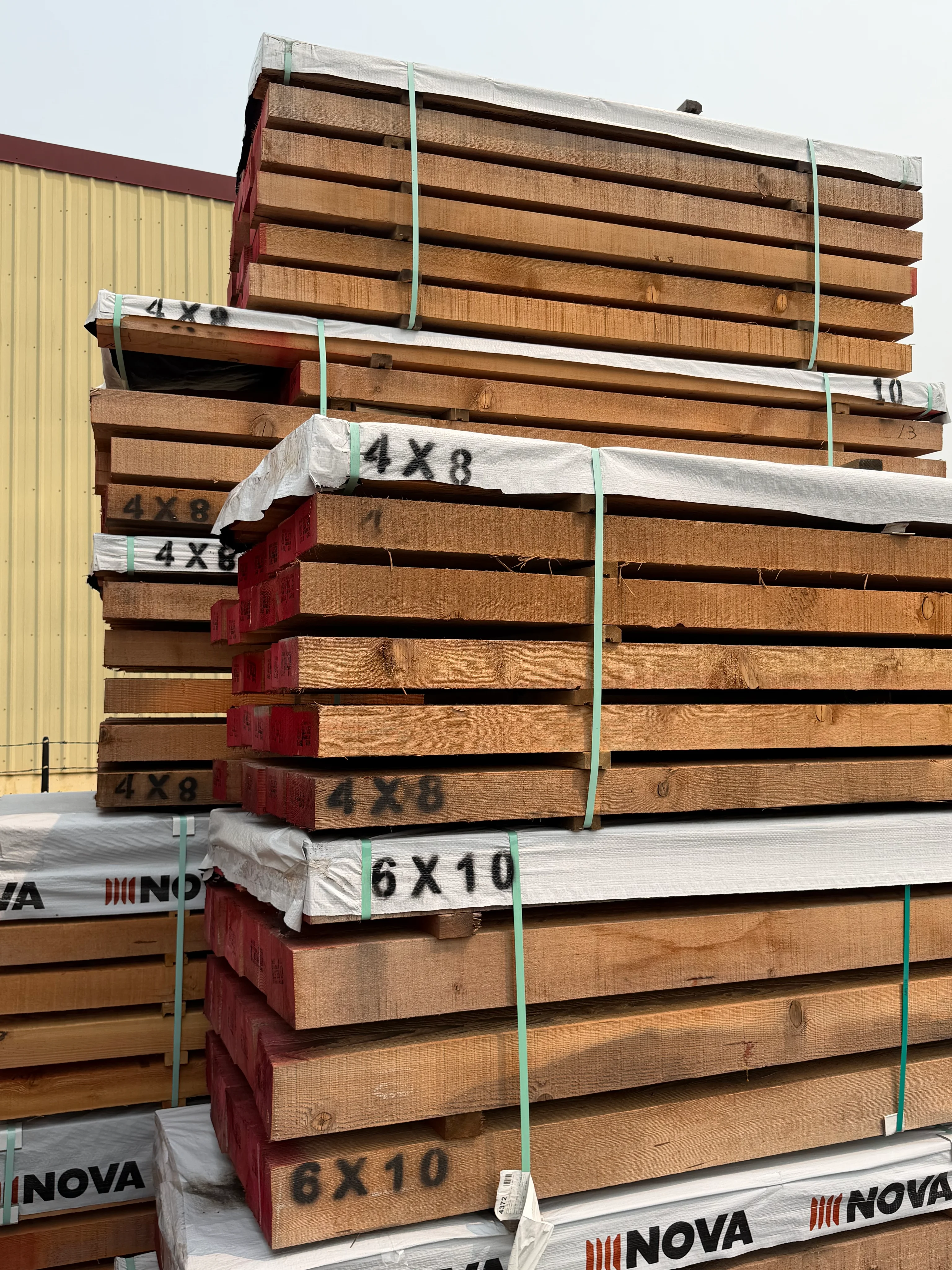 Douglas Fir 4x8 Timber